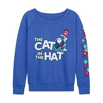Women's Dr. Seuss The Cat In The Hat French Terry Long Sleeve Tee