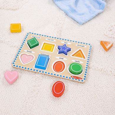 Melissa and Doug Shapes Chunky Puzzle
