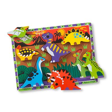 Melissa & Doug Dinosaurs Chunky Puzzle