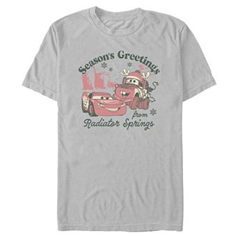 Men's Disney / Pixar's Cars Season's Greetings From Radiator Springs Graphic Tee