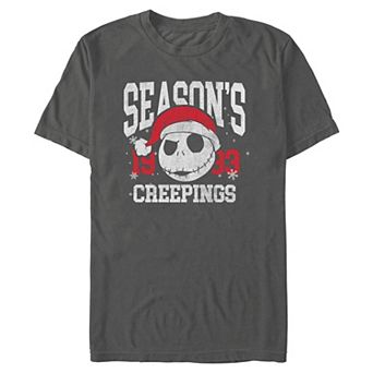 Men's Disney's Jack Skellington Season's Creeping's 1993 Graphic Tee