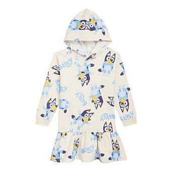 Bluey Fleece Hooded Dress