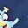 Bluey Bingo Navy