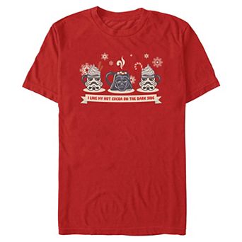 Men's Star Wars Dark Side Cocoa Graphic Tee