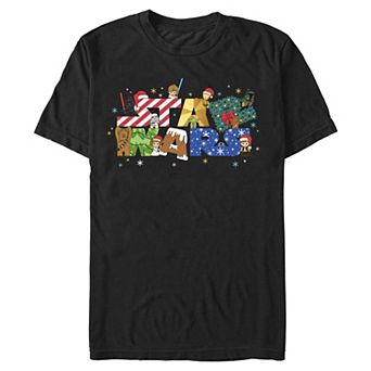 Men's Star Wars Christmas Logo Graphic Tee
