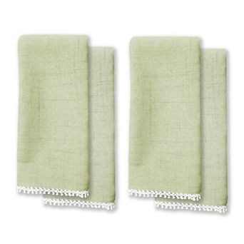 Lenox French Perle Solid 4 pc 19" x 19" Napkin Set