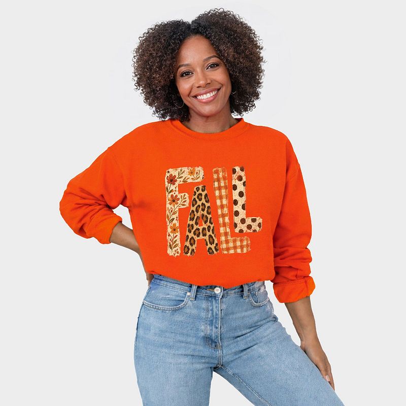 Fall Bold Patterns - Women's Graphic Sweatshirt