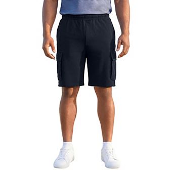 KingSize Men's Big & Tall Ultra-Comfort Fleece Cargo Short