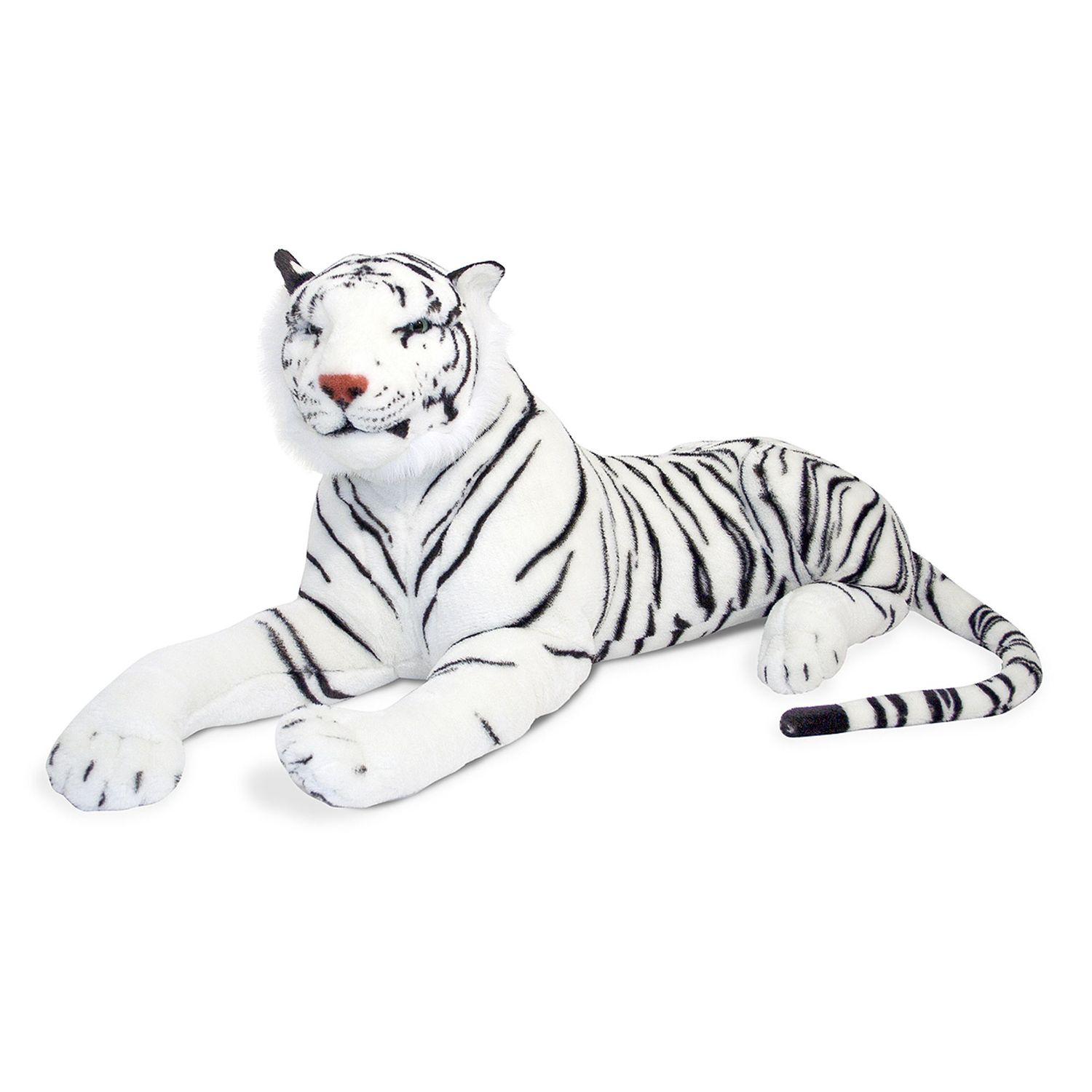 Melissa \u0026 Doug White Tiger Plush Toy