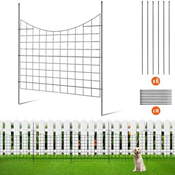 VEVOR Garden Fence, 36.6in(H) x29.5in(L) Animal Barrier Fence