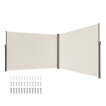VEVOR Retractable Side Awning, 79''x 236'' Outdoor Privacy Screen