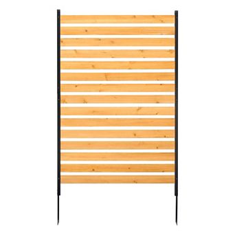 VEVOR Wood Privacy Fence, 39" W x 61" L, 1-Panel Air Conditioner Fence Screen