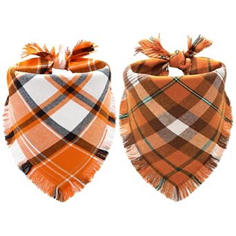 Large Fall Pet Bandanas