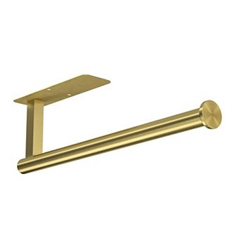 Paper Towel Holder Under Cabinet Adhesive Wall Mount Kitchen 304 Stainless Steel No Drill