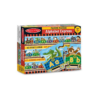 Melissa Doug Alphabet Express Floor Puzzle