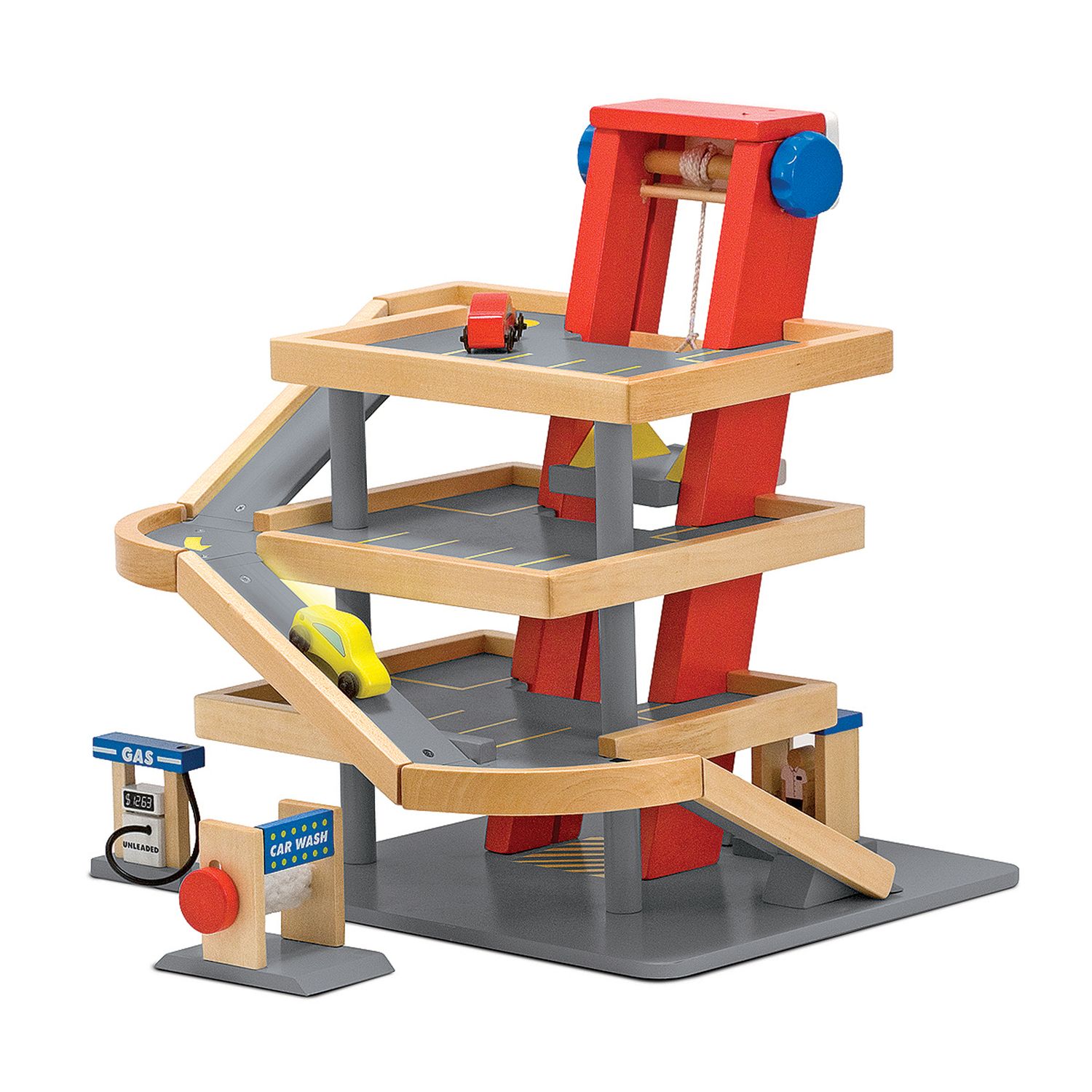 melissa and doug stacking car garage