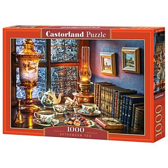 CASTORLAND 1000 pc Jigsaw Puzzles, Afternoon Tea, Classic interior, Vintage, Adult Puzzle