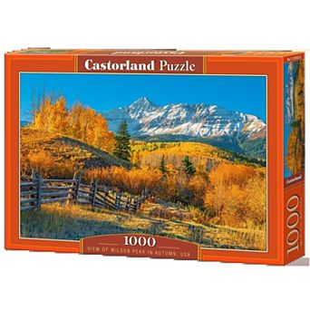 CASTORLAND 1000 pc Jigsaw Puzzles, View Of Wilson Peak In Autumn, USA, landscape, Adult Puzzle