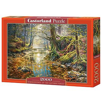 CASTORLAND 2000 pc Jigsaw Puzzles, Reminiscence of the Autumn Forest, Nature, Adult Puzzle
