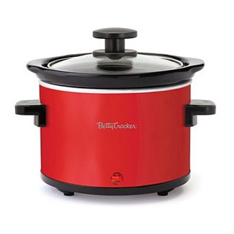 Betty Crocker 0.7-qt Mini Slow Cooker - Chocolatier and Simmer Pot - Removable Stoneware Crock