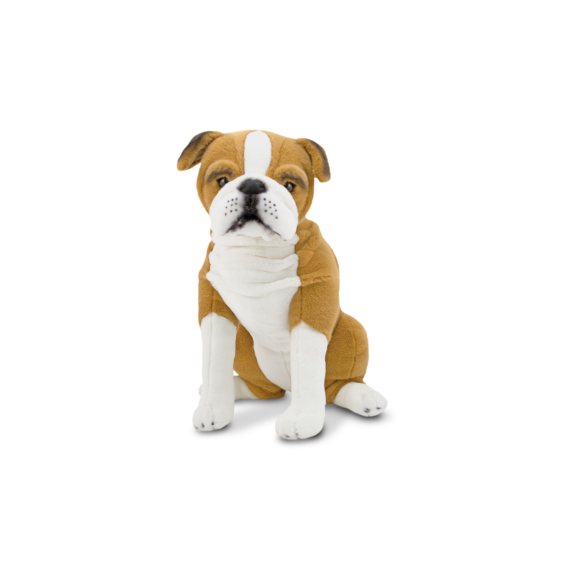 Melissa & Doug English Bulldog Dog Giant Plush, Multi