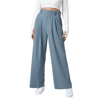 Women's Pants High Waisted Wide Leg Lightweight Casual Pant with Pockets
