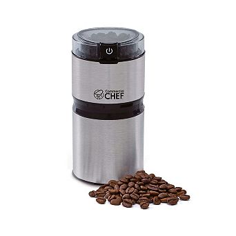 Commercial Chef Coffee Grinder - 2.1 Oz Capacity - Grinds Coffee Herbs or Spices - 200 watt