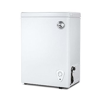 Commercial Cool 1.8 Cu Ft Compact Chest Freezer - Deep Freezer with Removable Storage Basket