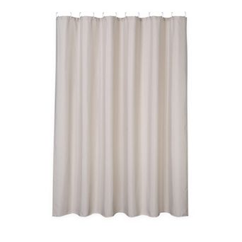 Fungus Resistant Waterproof Polyester Shower Curtain, Durable, With Hooks, Stylish Bathroom Decor
