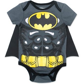 DC Comics Justice League Cosplay 2 pc Bodysuit and Cape Set