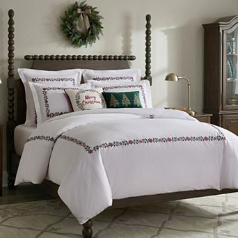 Levtex Home Holly & Thistle Embroidered Euro Sham