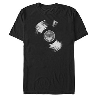 Men's Vinyl Record Graphic Tee