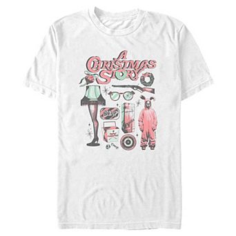 Men's A Christmas Story Icons Graphic Tee