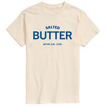 Men's Salted Butter Label Short Sleeve Graphic Tee