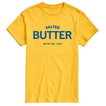 Men's Salted Butter Label Short Sleeve Graphic Tee