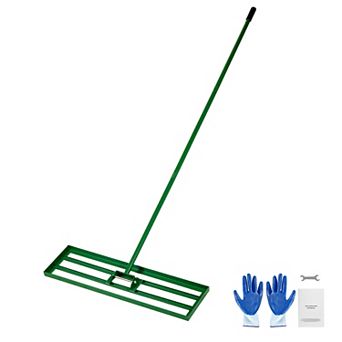VEVOR Lawn Leveling Rake, 36"x10" Level Lawn Tool, Heavy-duty Lawn Leveler