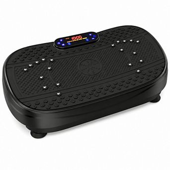 BAOURE ABS Rubber Q235 Steel Whole Body Vibration Plate Fitness Exercise Machine For Home Gym