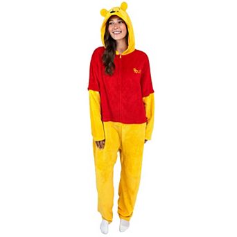Disney's Winnie the Pooh Cosplay Fleece Hooded Coverall