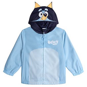 Bluey Cosplay Hooded Windbreaker Jacket