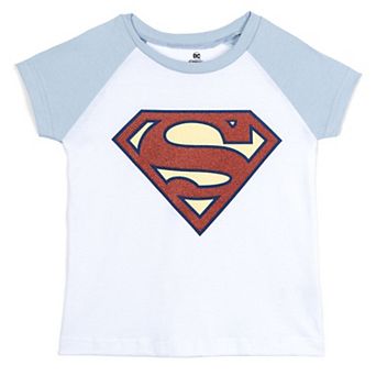DC Comics Justice League Glitter Graphic T-Shirt