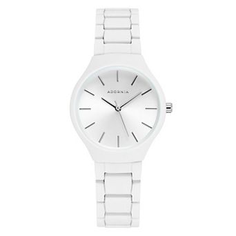 Adornia Stockholm Women's 34mm White Face Watch - W-17