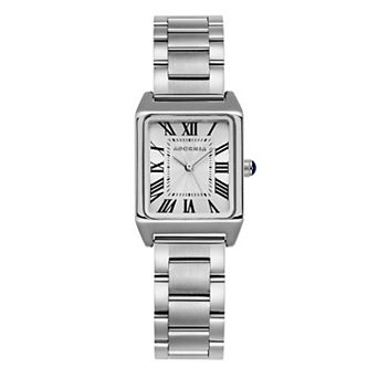 Adornia Berlin Women's 25mm Silver Tone Watch - W-15