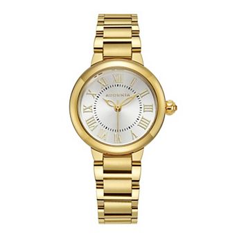 Adornia Classic Women's 28mm Gold Tone Watch - W-7
