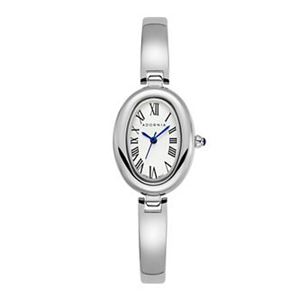Adornia York Women's 32mm Silver Tone Watch - W-9
