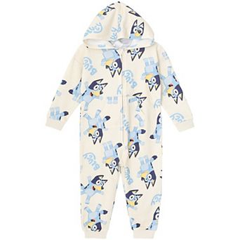 Bluey Loungewear Fleece Hooded One Piece