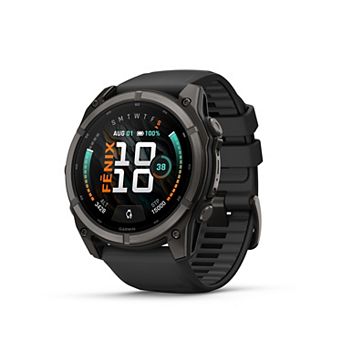 Garmin fēnix® 9 51-mm. Titanium Smartwatch with Silicone Band
