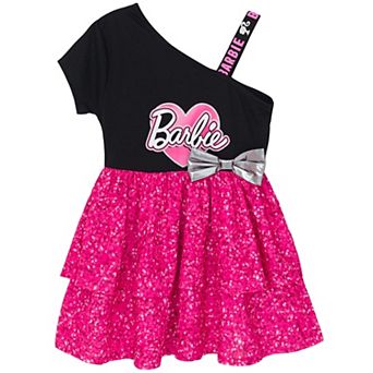 Barbie Glitter Flare Dress