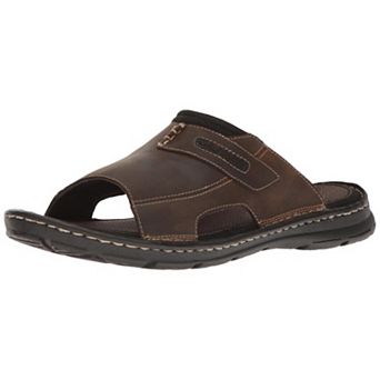 Men's Brown Slide Sandals