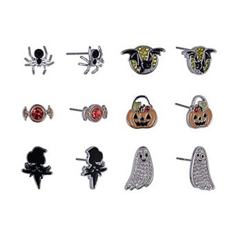 Hallmark Halloween 6 pk Stud Earrings