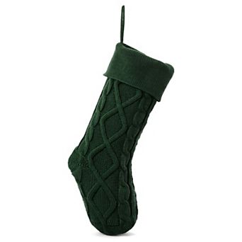 Velvet Bowknot Stocking, Luxury Aesthetic Holiday Sock